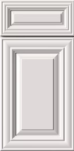 Pearl White cabinet door sample